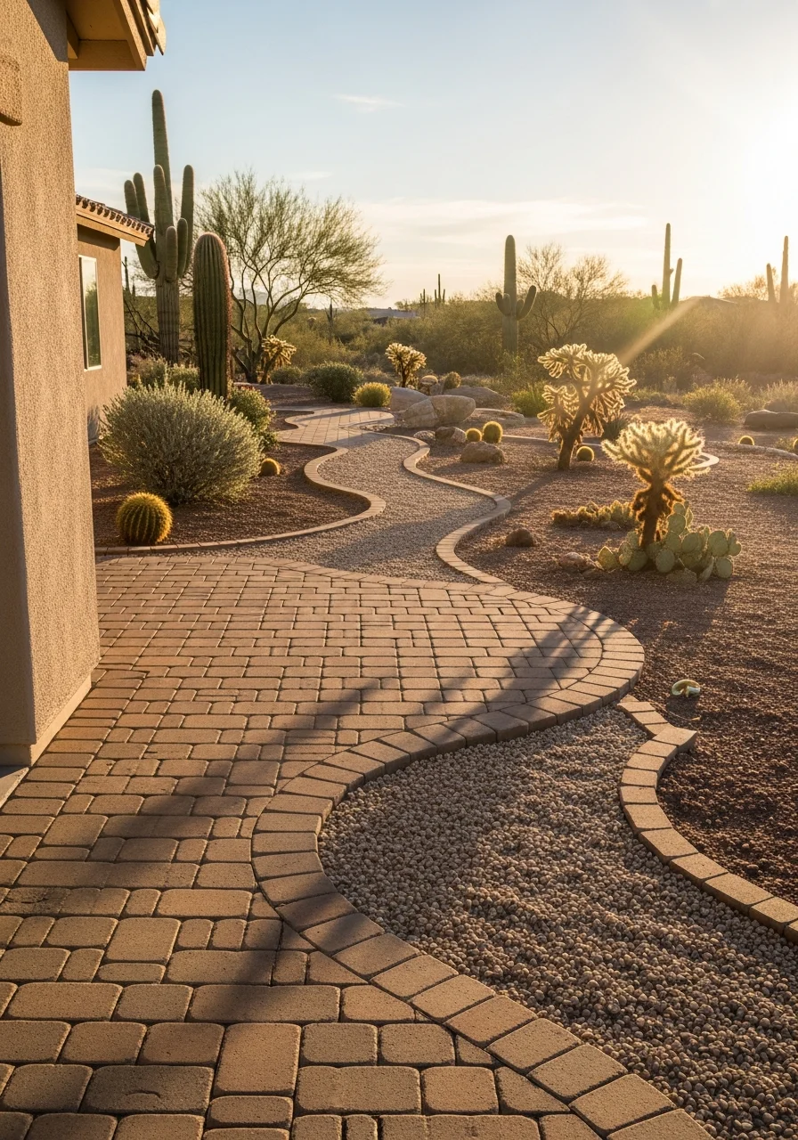 Service professional completing work on a Buckeye property.