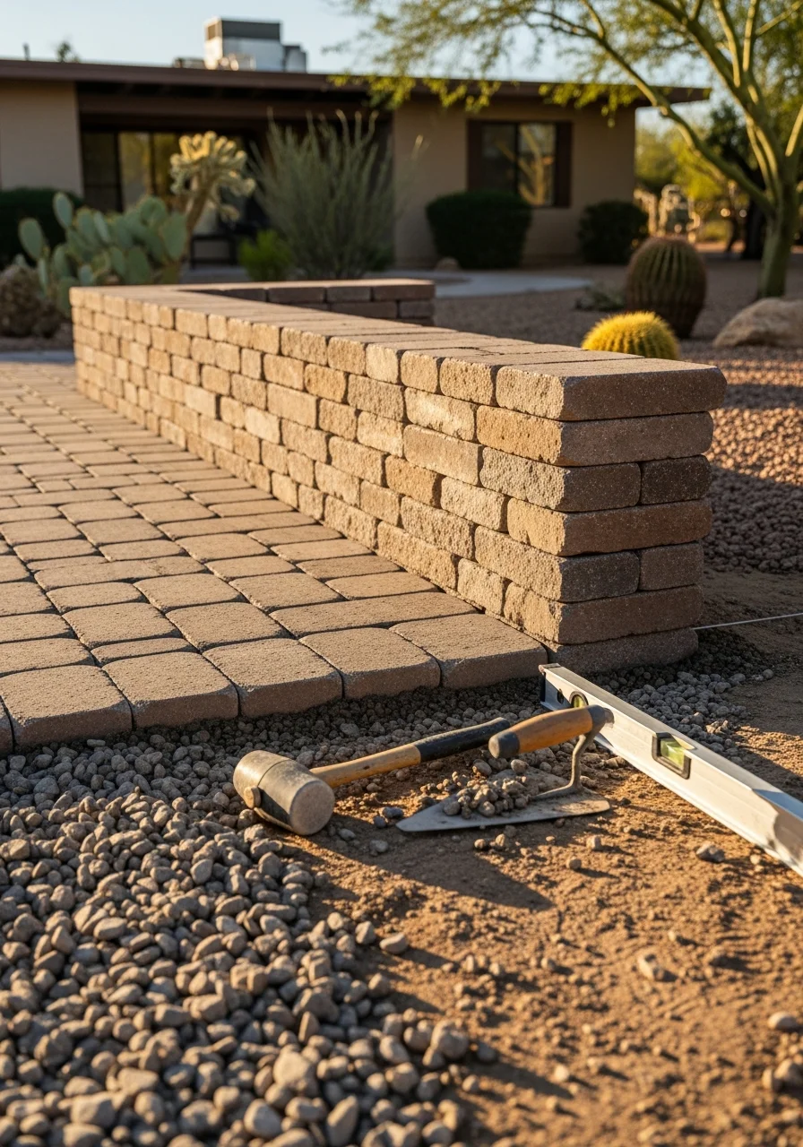 Professional service work being performed on a Glendale home.